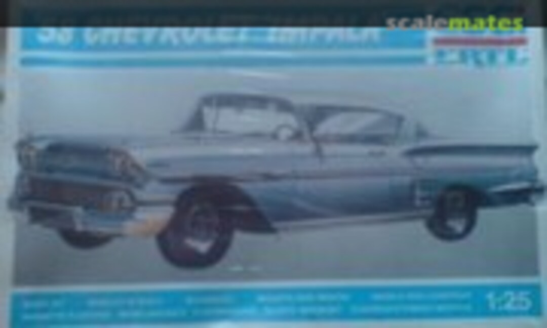 1:25 '58 Chevrolet Impala (ESCI/ERTL 3506) 3506