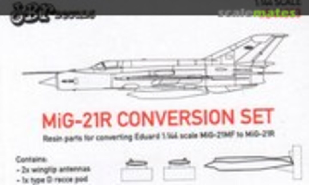 1:144 MiG-21R conversion set (JBr Decals 844003) 844003