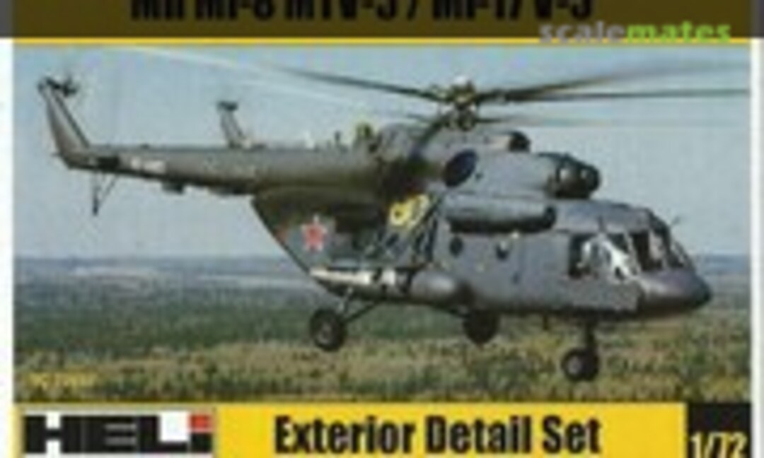 1:72 Mil Mi-8 MTV-5/Mi-17 V-5 - Exterior Detail Set (HELI Resin Kits TC72037) TC72037