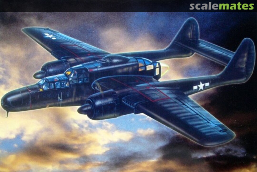 Boxart P-61B "Gun Ship" 805 Bilek