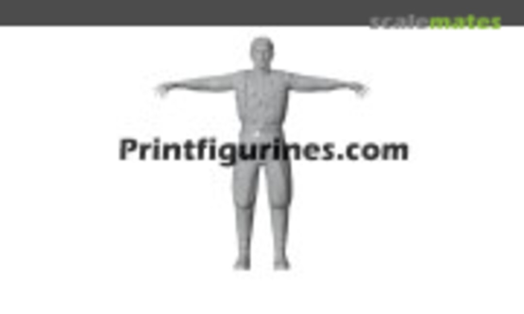 No WW2 Soviet Pilot (Print Figurines 90132) 90132