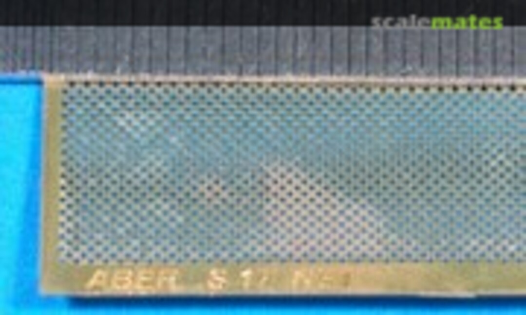 1:35 Drilled plate 0,8 mm (Aber S17) S17