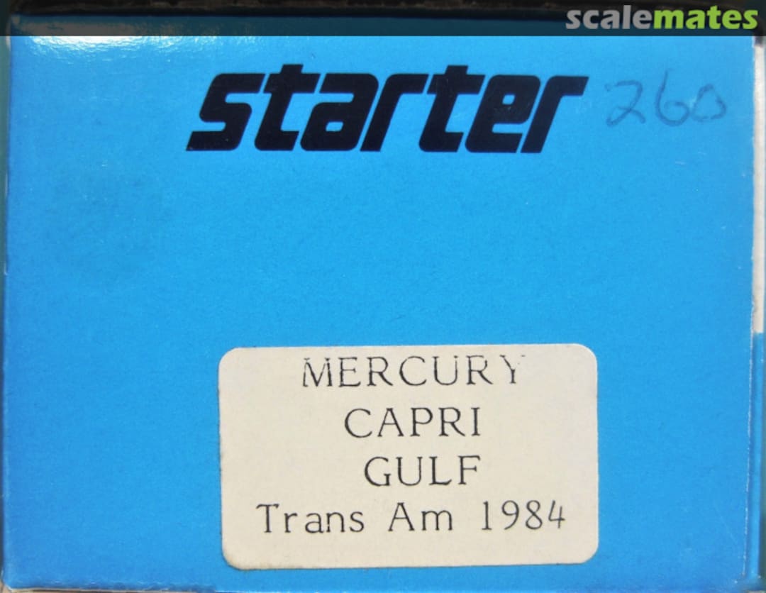 Boxart Mercury Capri "Gulf" Starter Boxart Mercury Capri "Gulf" Starter