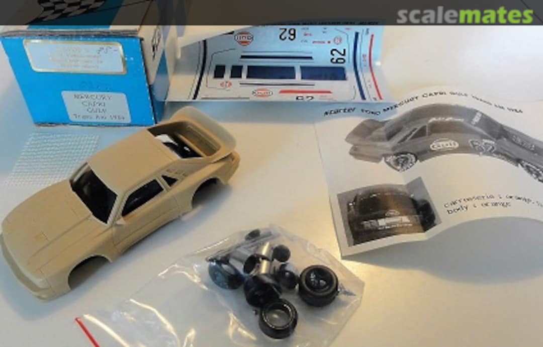 Contents Mercury Capri "Gulf" Starter Contents Mercury Capri "Gulf" Starter
