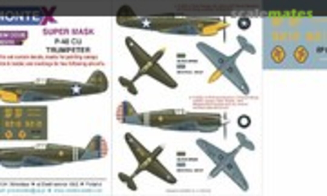 1:32 Curtiss P-40CU (Montex K32340) K32340
