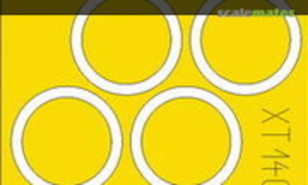 1:35 Flak 38 30mm wheel masks (Eduard XT140) XT140