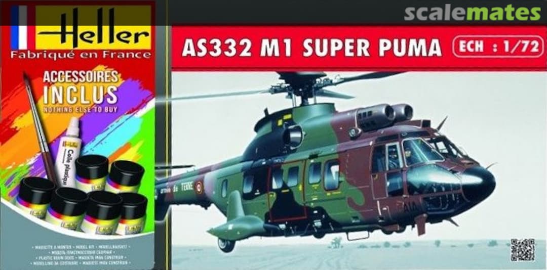 Boxart AS.332 M1 Super Puma 56367 Heller Boxart AS.332 M1 Super Puma 56367 Heller