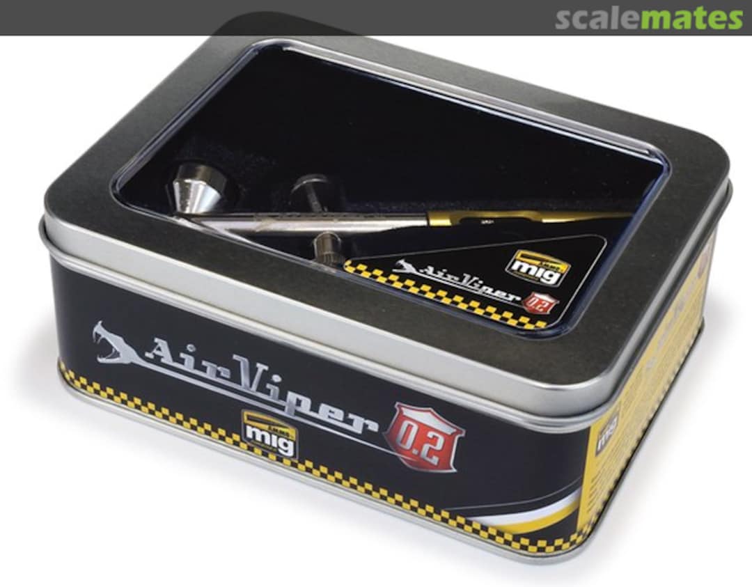 Boxart Airviper 0.2 Airbrush AMIG-8624 Ammo by Mig Jimenez Boxart Airviper 0.2 Airbrush AMIG-8624 Ammo by Mig Jimenez