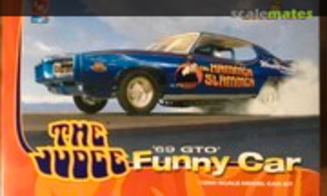 1:25 '69 GTO Funny Car (AMT 21891P)