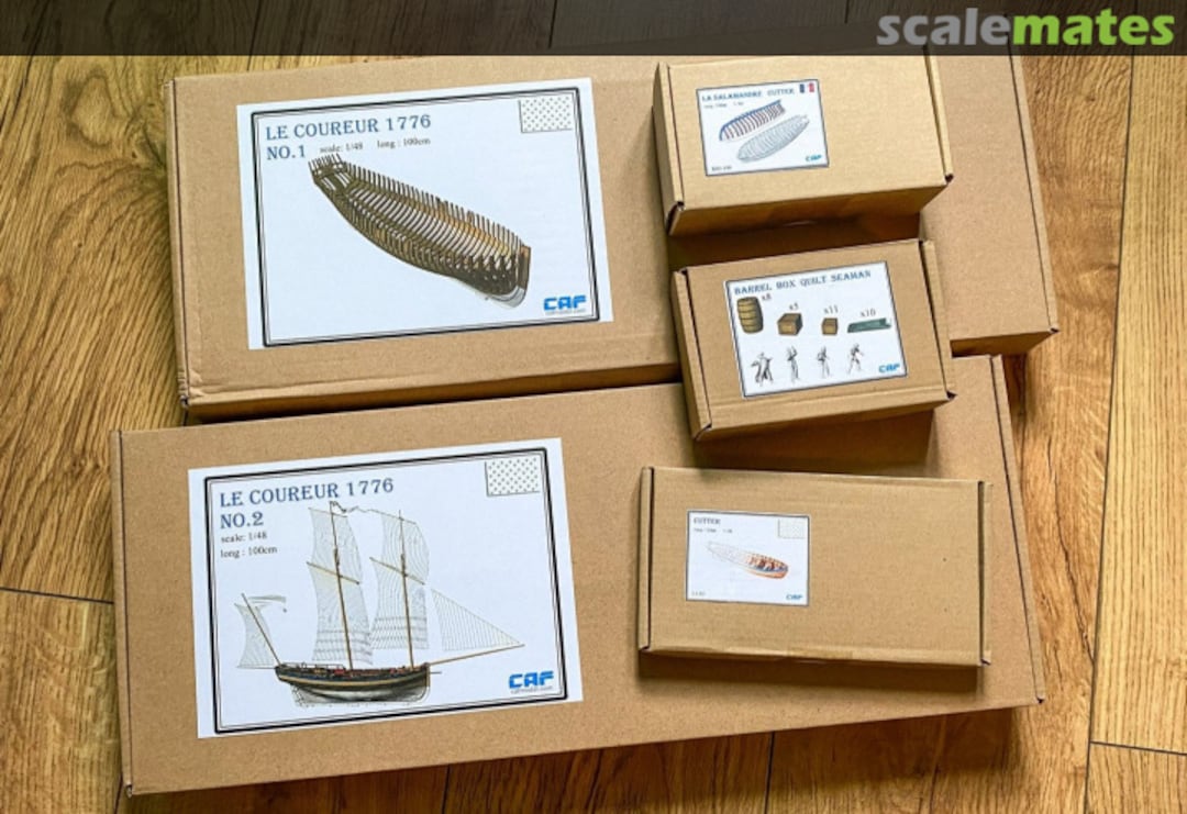 Boxart Le Coureur SSL07 CAF Model Boxart Le Coureur SSL07 CAF Model