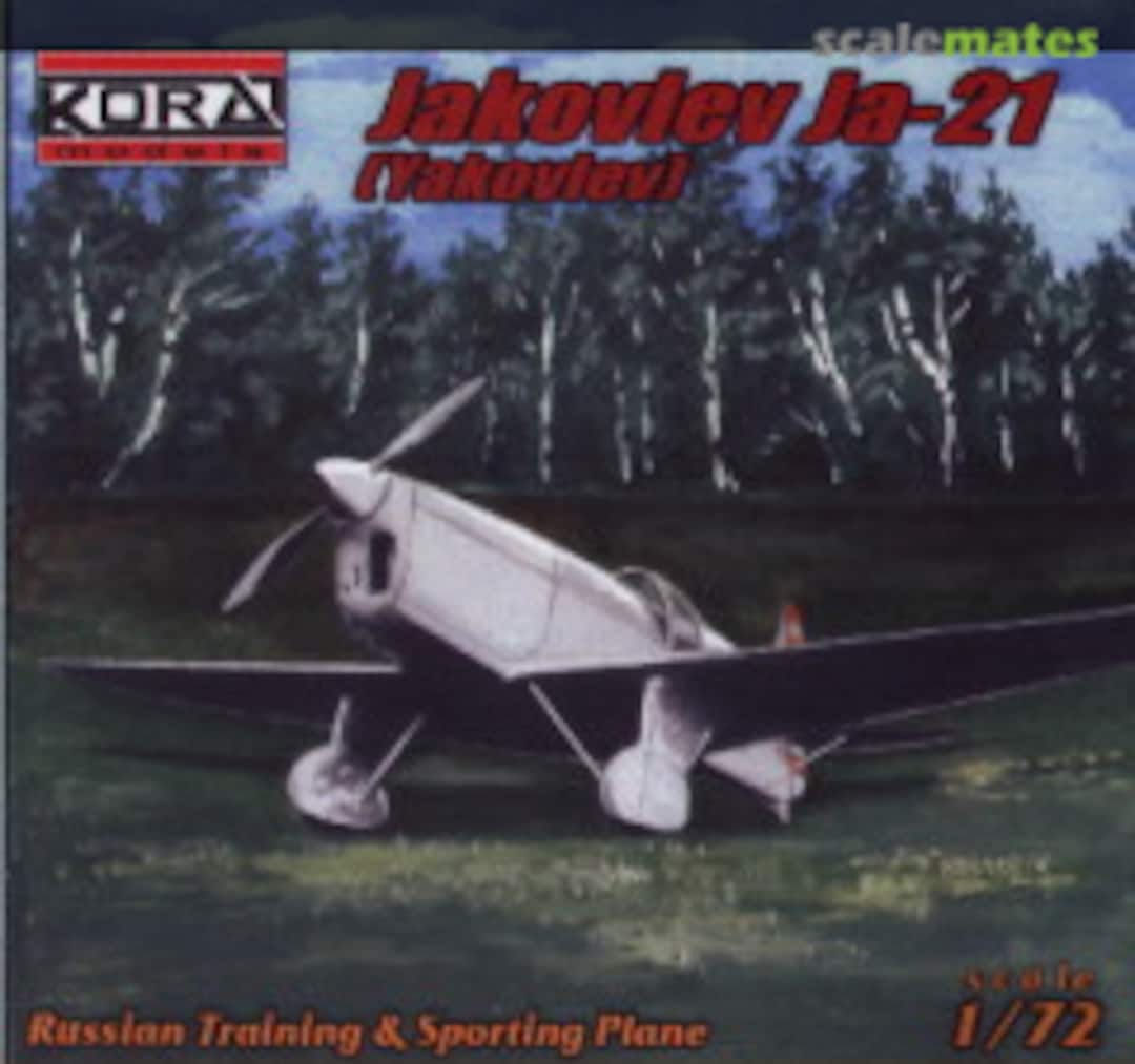 Boxart Jakovlev Ja-21 7251 Kora Models