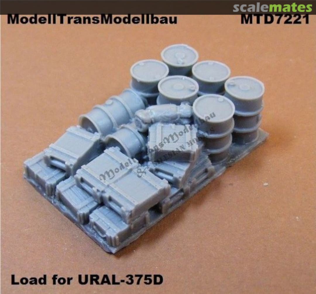 Boxart Load for Ural-375D MTD7221 Modell Trans Modellbau Boxart Load for Ural-375D MTD7221 Modell Trans Modellbau