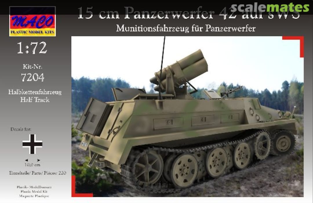 Boxart 15cm Panzerwerfer 42 auf sWS 7204 MACO