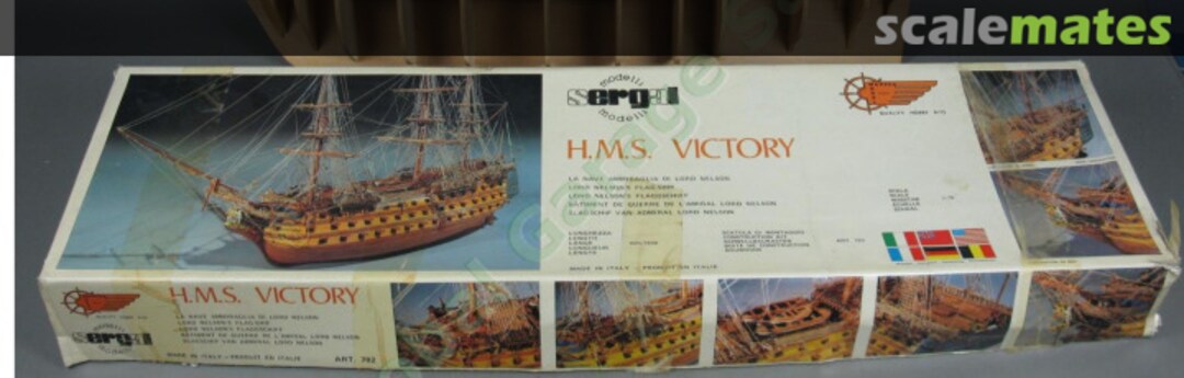 Boxart HMS Victory 782 Mantua Model Boxart HMS Victory 782 Mantua Model