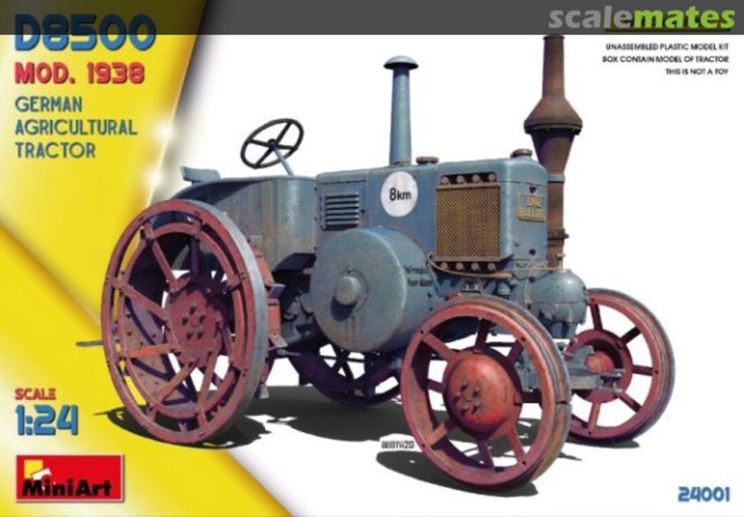 Boxart D8500 MOD. 1938 24001 MiniArt Boxart D8500 MOD. 1938 24001 MiniArt