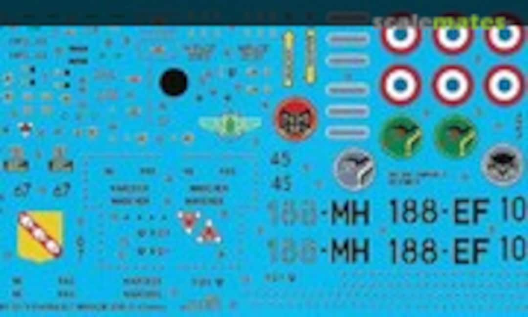 1:32 Dassault Dassault Mirage 2000-5F 'Corse' (Berna Decals BD32-75) BD32-75