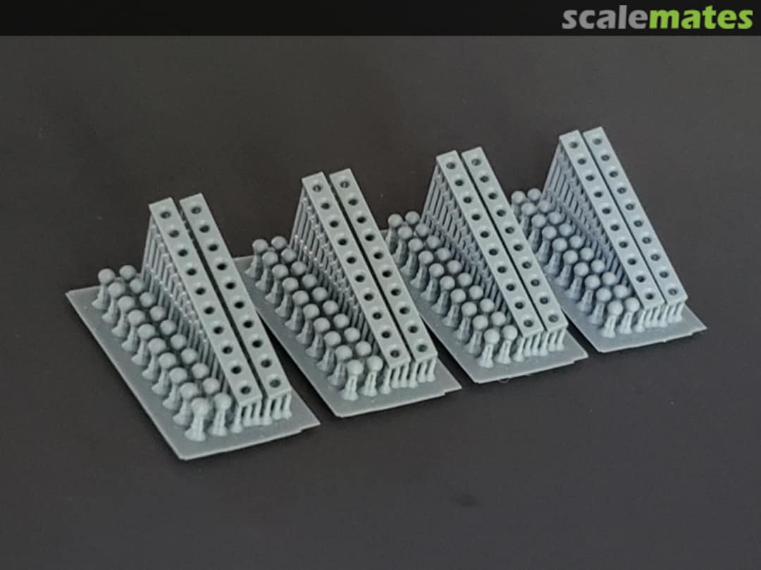 Boxart Shot Racks and Shot for 32-pounder Carronades 76-shot racks-8 Model Monkey Boxart Shot Racks and Shot for 32-pounder Carronades 76-shot racks-8 Model Monkey