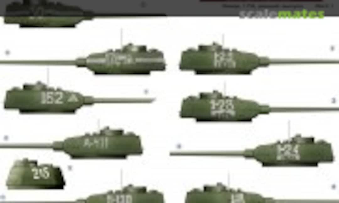 1:35 T-34-85 factory 174. Part I (Colibri Decals 35058) 35058
