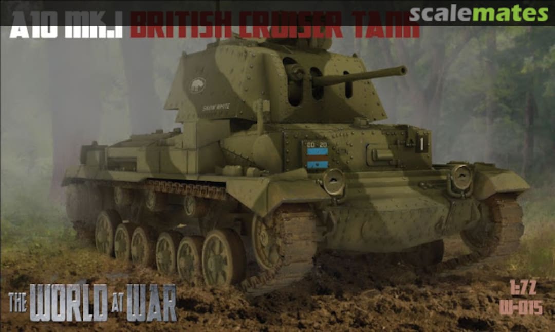 Boxart A10 Mk.I British Cruiser Tank W-015 IBG Models Boxart A10 Mk.I British Cruiser Tank W-015 IBG Models