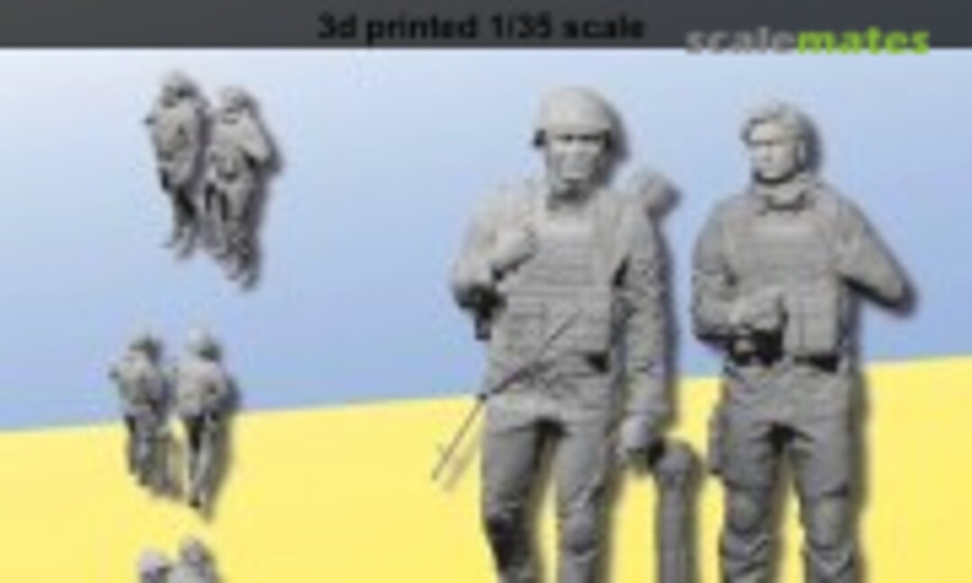 1:35 Ukraine soldiers 2022 - Set 1 (FC Model Trend 37120) 37120