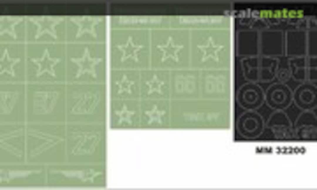 1:32 Yak-9T masks (Montex MM32200) MM32200