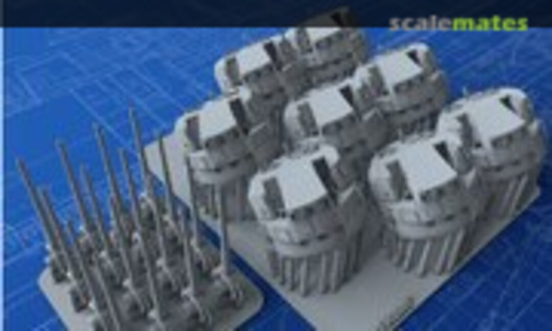 1:350 5.25"/50 (13.4cm) QF MKI (Micro Master MM0638P) MM0638P