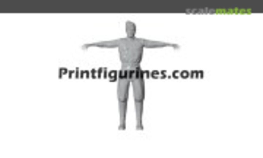 No WW2 Soviet Pilot in Uniform (Print Figurines 90133) 90133