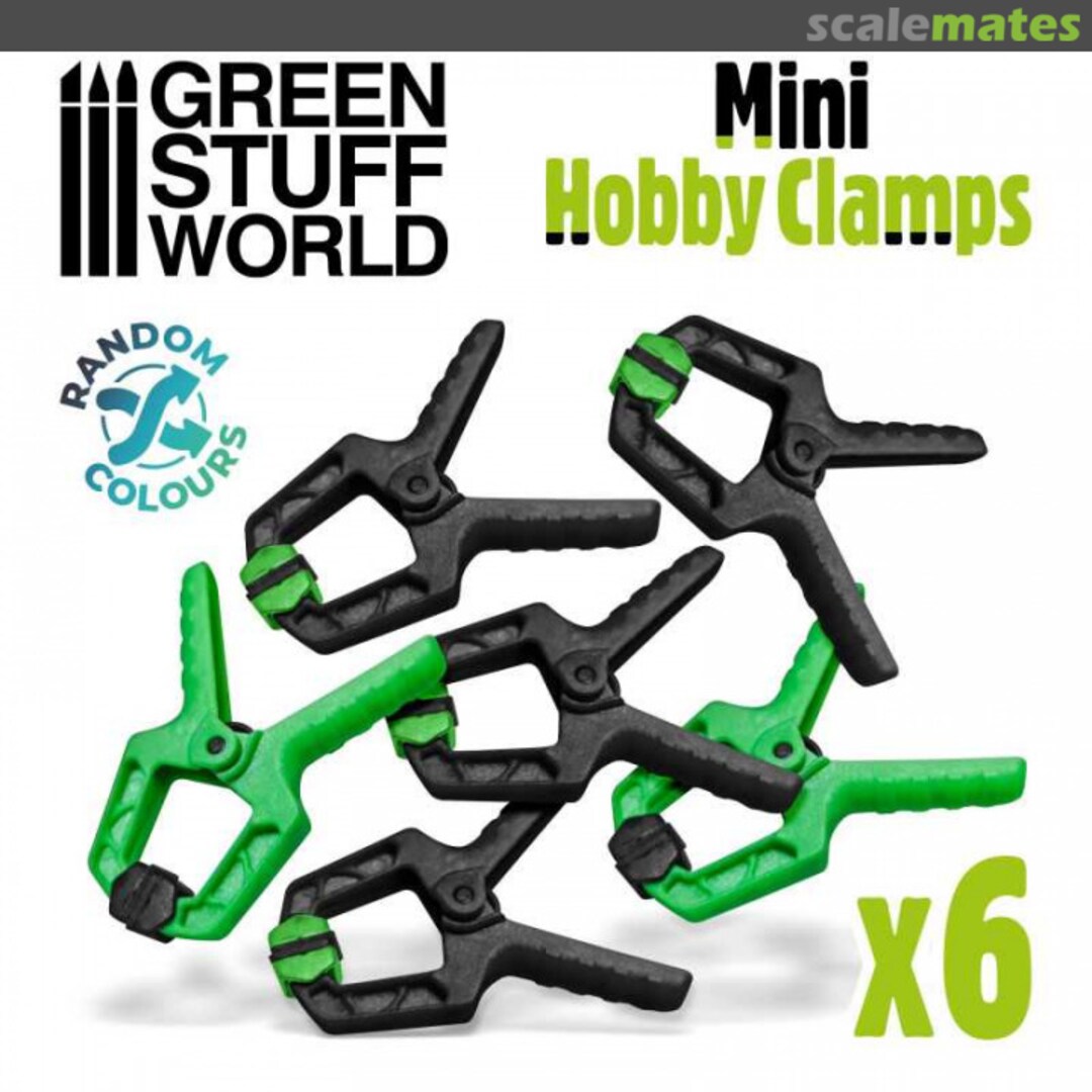 Boxart Mini Hobby Clamps 8435646508948ES Green Stuff World Boxart Mini Hobby Clamps 8435646508948ES Green Stuff World