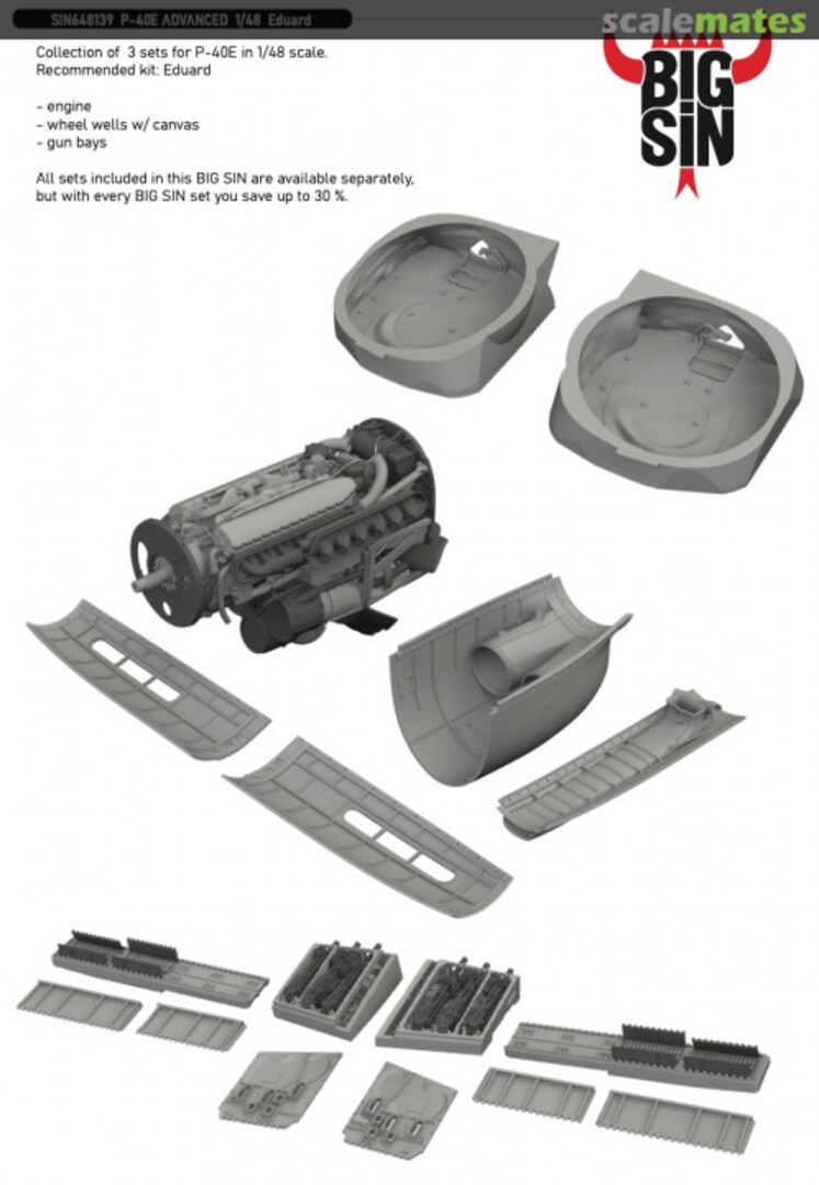 Boxart P-40E Advanced SIN648139 Eduard Boxart P-40E Advanced SIN648139 Eduard