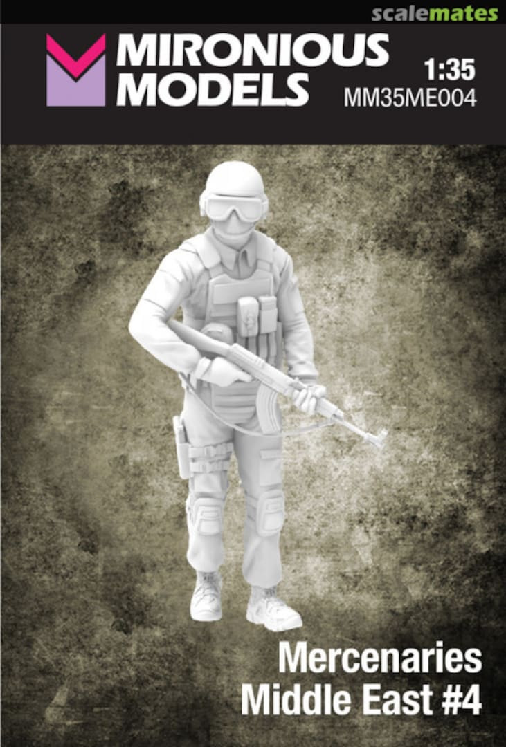 Boxart Mercenaries Middle East No.4 (1 Figure / 3D-Printed) MM35ME004 Mironious Models Boxart Mercenaries Middle East No.4 (1 Figure / 3D-Printed) MM35ME004 Mironious Models