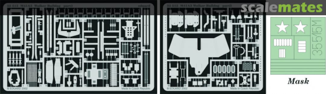 Boxart M41A3 Walker Bulldog 35515 Eduard Boxart M41A3 Walker Bulldog 35515 Eduard