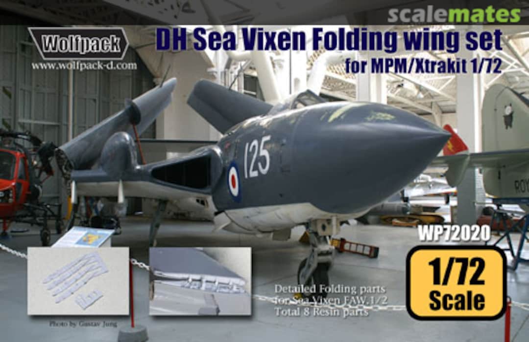 Boxart DH Sea Vixen Folding Wing Set WP72020 Wolfpack