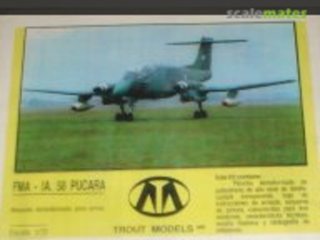 Boxart FMA - IA. 58 Pucará 0 Trout Models Boxart FMA - IA. 58 Pucará 0 Trout Models