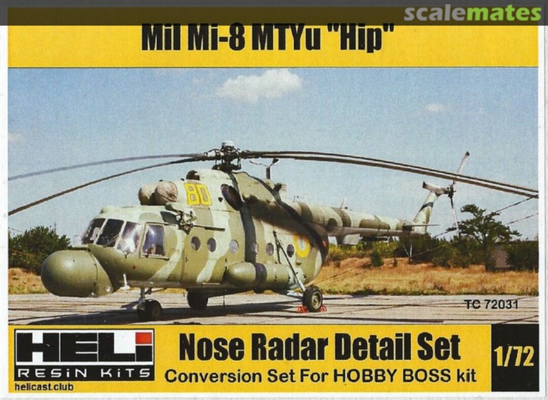 Boxart Mil Mi-8 MTYu "Hip'' TC72031 HELI Resin Kits Boxart Mil Mi-8 MTYu "Hip'' TC72031 HELI Resin Kits