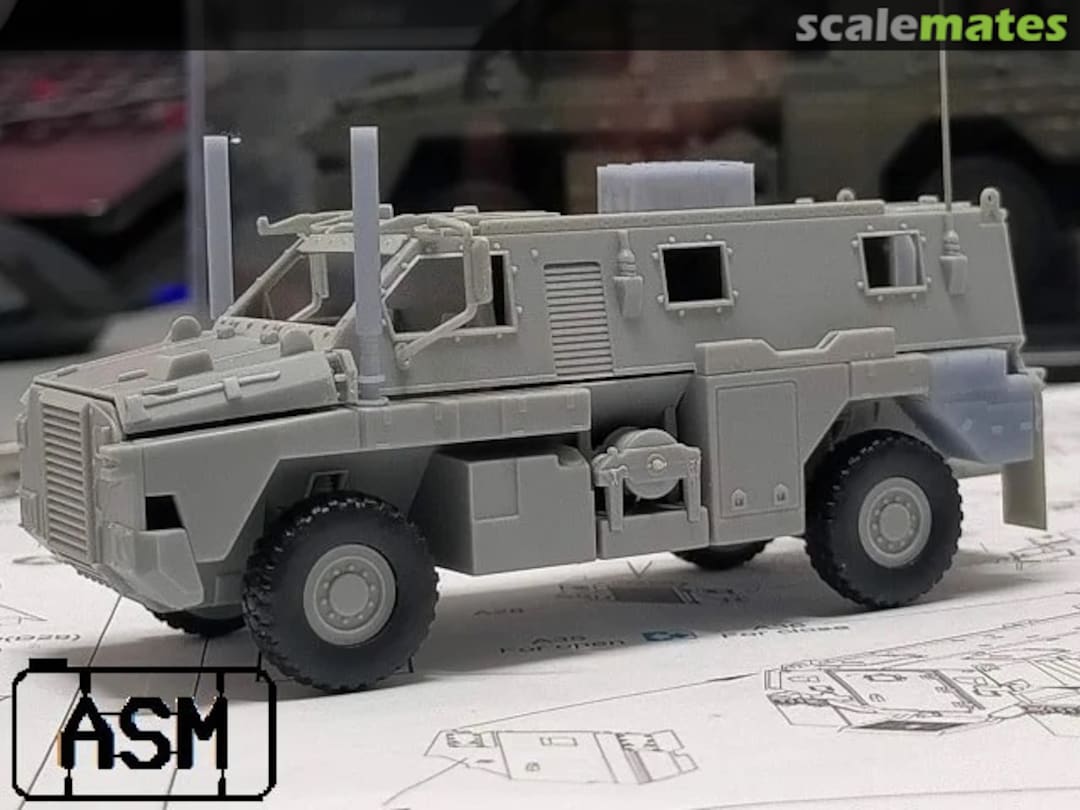 Boxart Bushmaster Counter IED Measurers Conversion ASM72013 Ash's Scale Models