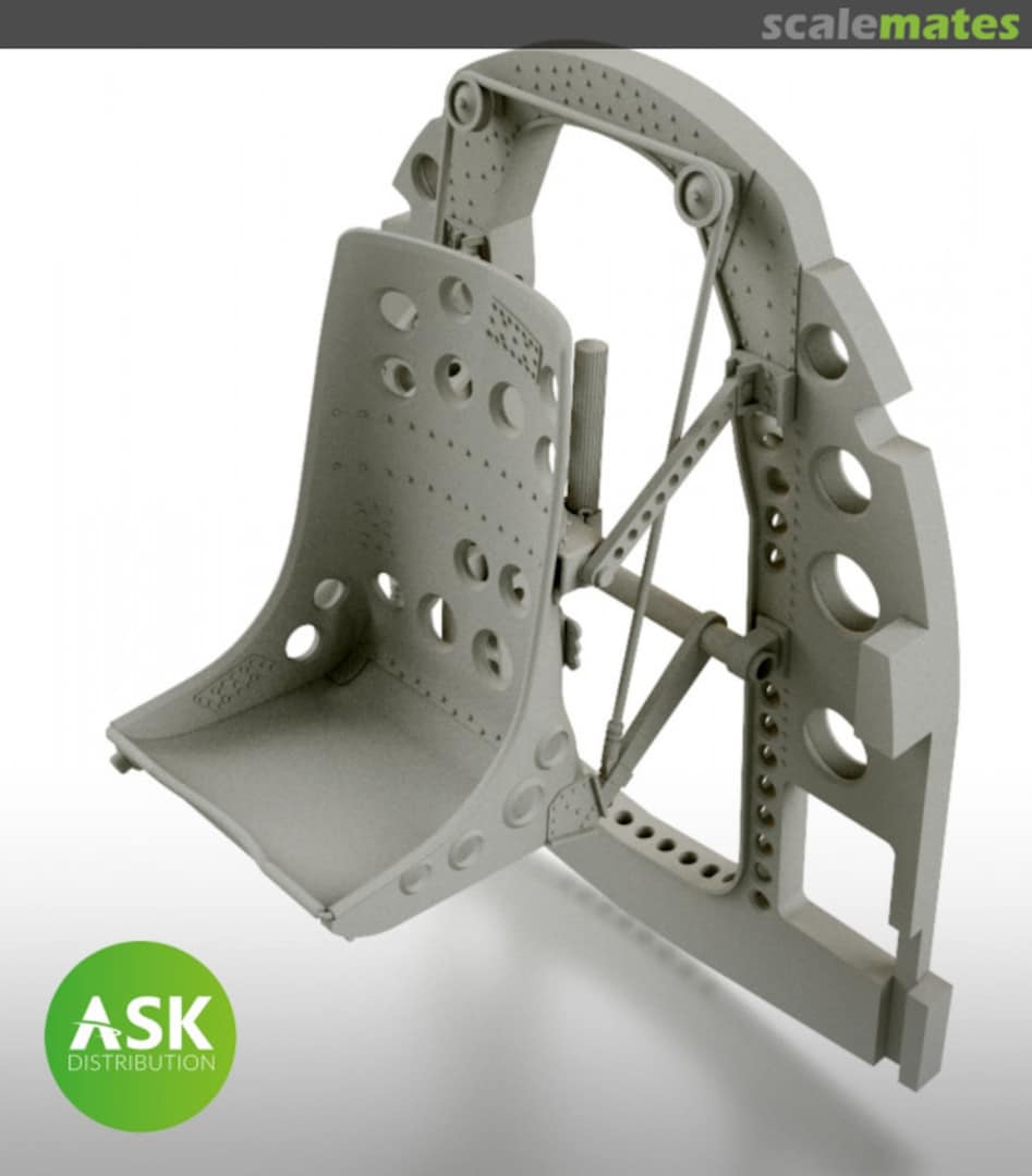 Boxart A6M Bulkhead with Seat in BOTTOM position 200-A32017 ASK Boxart A6M Bulkhead with Seat in BOTTOM position 200-A32017 ASK