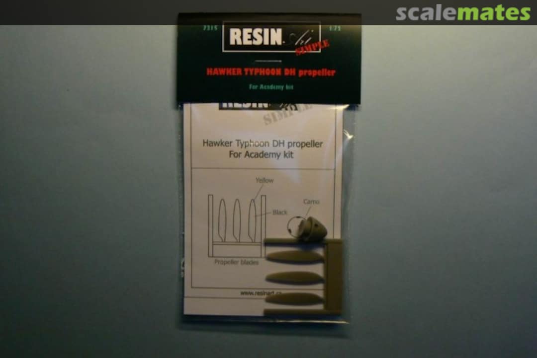Boxart Hawker Typhoon DH - propeller 7315 Resin Art