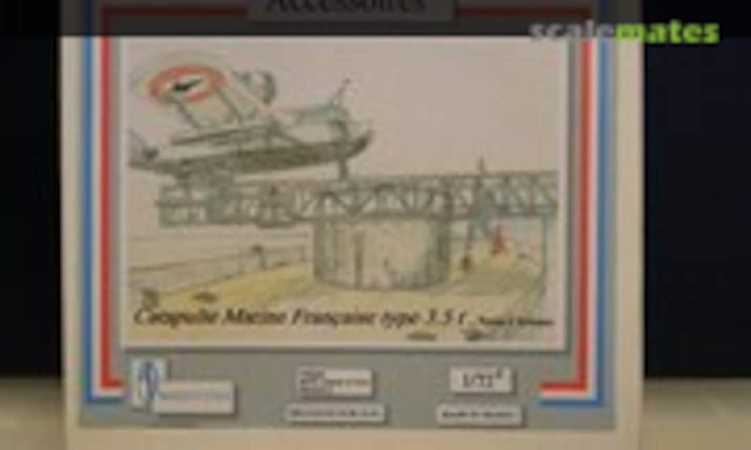 1:72 Catapulte Marine Francaise Type 3.5 t part 2 (Maquettes Verneuil )