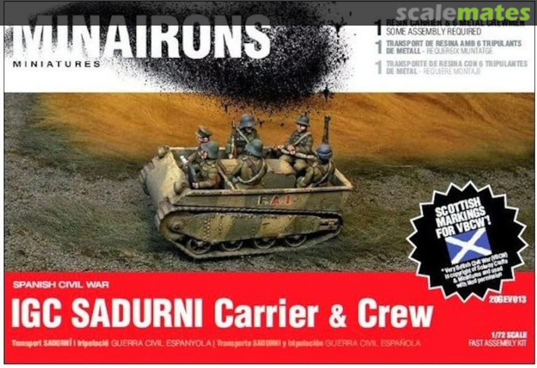 Boxart IGC Sadurni Carrier 20GEV013 Minairons Miniatures Boxart IGC Sadurni Carrier 20GEV013 Minairons Miniatures