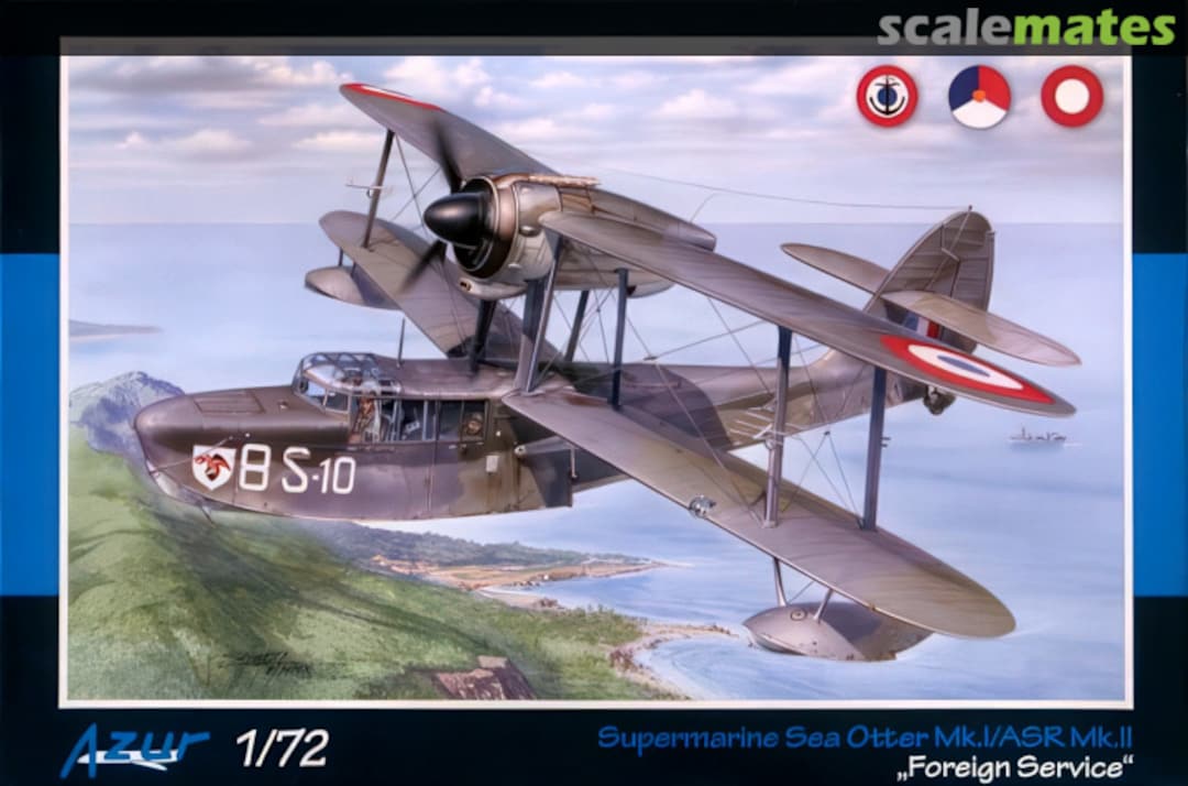 Boxart Supermarine Sea Otter Mk.I/ASR Mk.II A090 Azur Boxart Supermarine Sea Otter Mk.I/ASR Mk.II A090 Azur