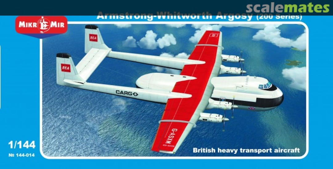 Boxart Armstrong-Whitworth Argosy (200 Series) 144-014 MikroMir Boxart Armstrong-Whitworth Argosy (200 Series) 144-014 MikroMir