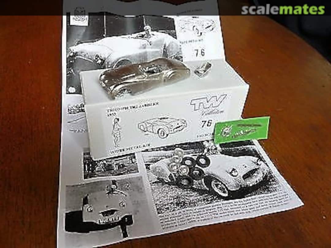 Boxart Triumph TR2 Jabbeke LSR 76 TW Collection Boxart Triumph TR2 Jabbeke LSR 76 TW Collection