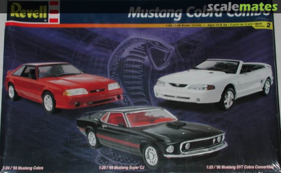 Boxart Mustang Cobra Combo 85-6861 Revell Boxart Mustang Cobra Combo 85-6861 Revell