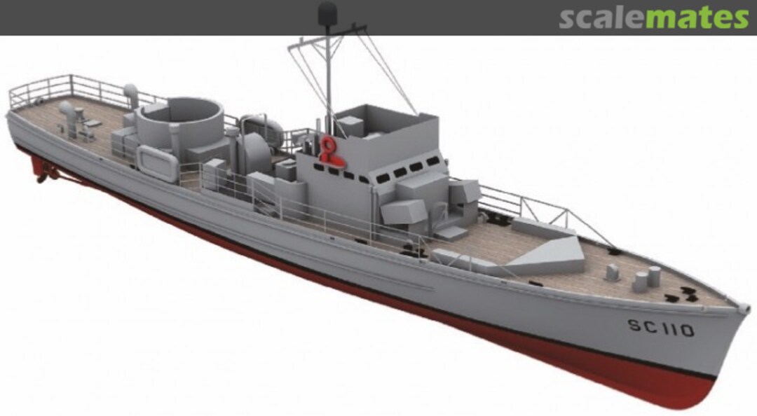 Boxart SC 110-ft class submarine chaser (SC-497 series) 35017 L'Arsenal Boxart SC 110-ft class submarine chaser (SC-497 series) 35017 L'Arsenal