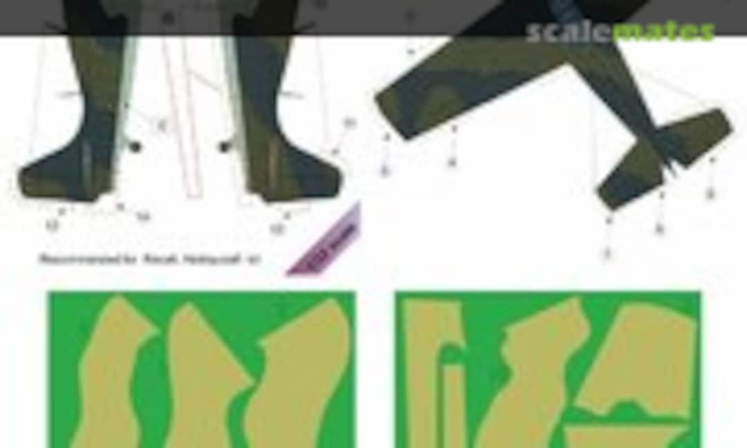 1:32 Grumman Wildcat Mk.VI in FAA Service Camouflage Painting Mask (LF Models M3231) M3231