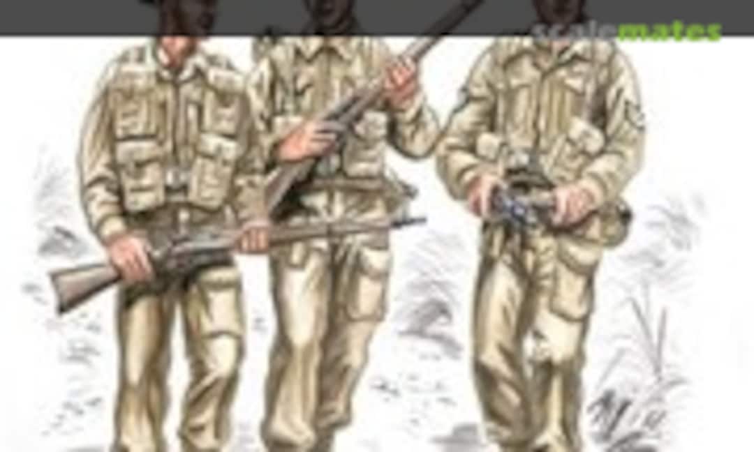 1:72 British soldiers WW II (3 fig.) (CMK F72145) F72145