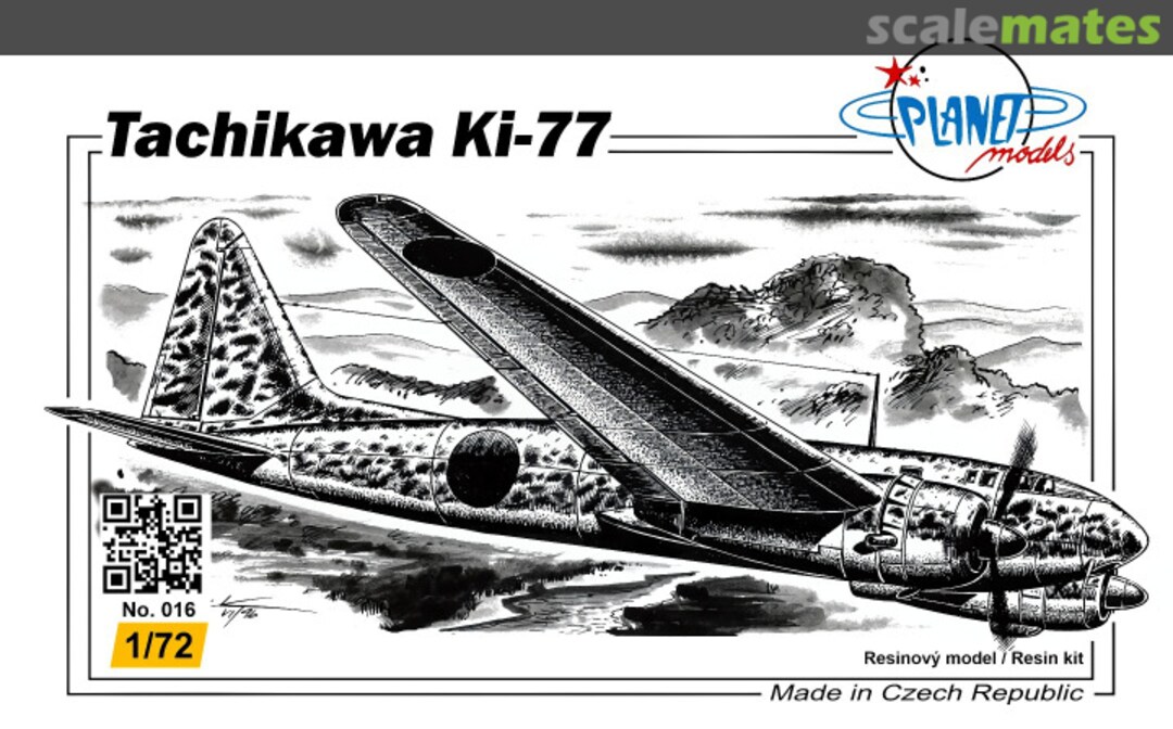 Boxart Tachikawa Ki-77 PLT016 Planet Models
