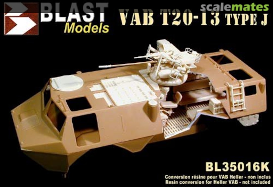 Boxart VAB T20-13 / for HELLER VAB BL35016K Blast Models Boxart VAB T20-13 / for HELLER VAB BL35016K Blast Models