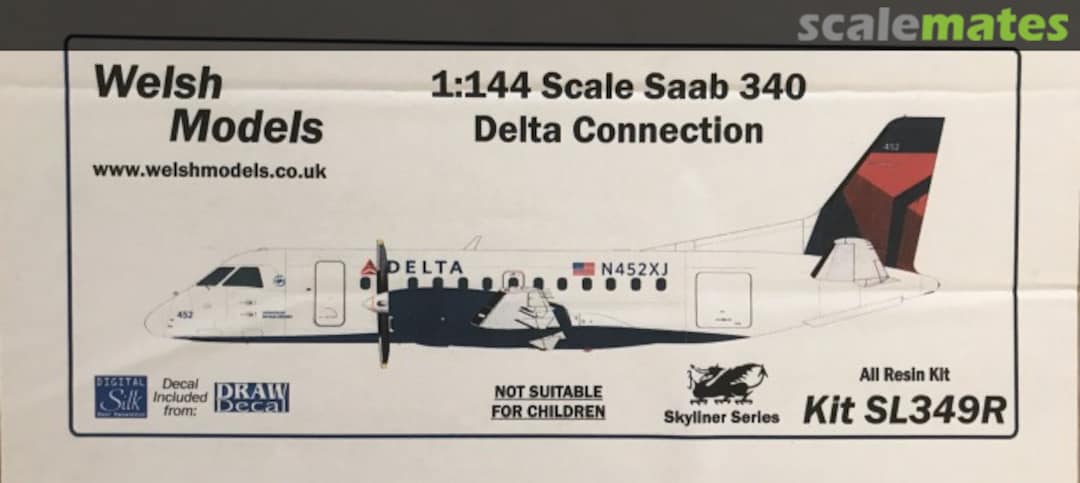 Boxart Saab 340 SL349R Welsh Models Boxart Saab 340 SL349R Welsh Models