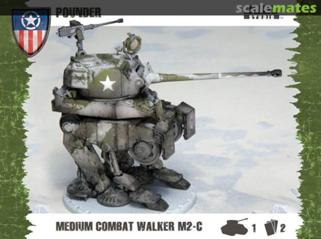 Boxart DUST TACTICS: MEDIUM ASSAULT WALKER-POUNDER (Allies) D501 Dust-Models Boxart DUST TACTICS: MEDIUM ASSAULT WALKER-POUNDER (Allies) D501 Dust-Models